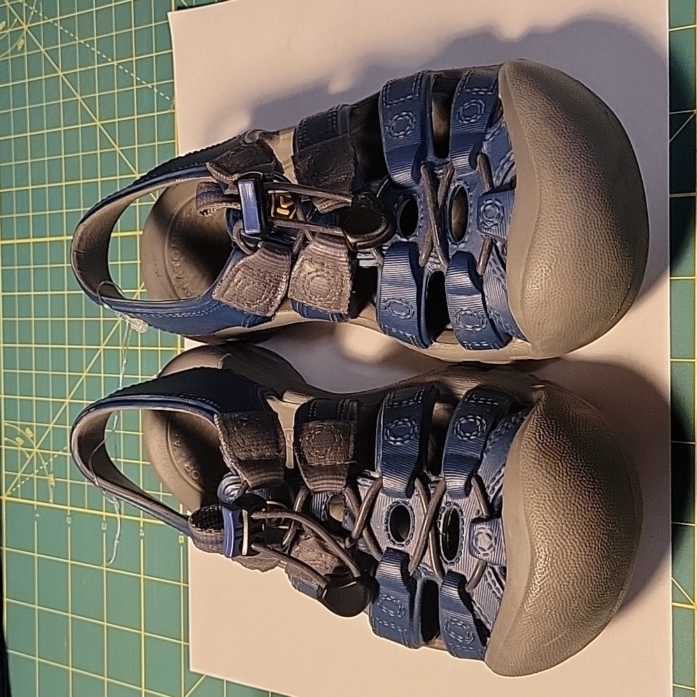 Keen Kids Blue and Gray Adventure Sandals